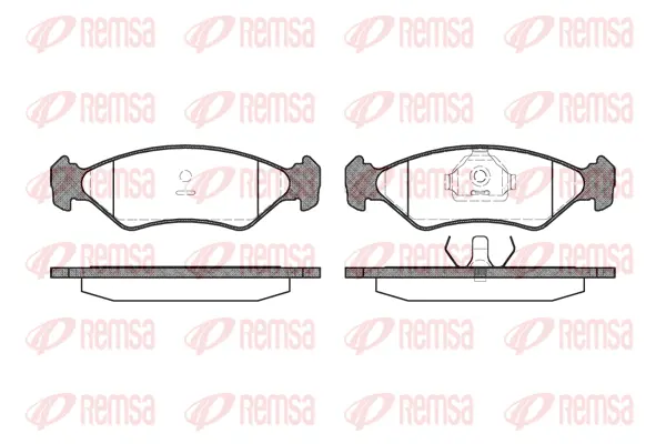 Brake Pad Set, disc brake (0285 10)