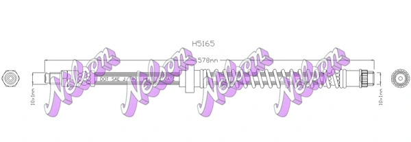Brake Hose (H5165)