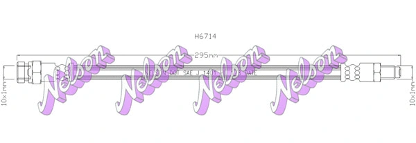 Brake Hose (H6714)