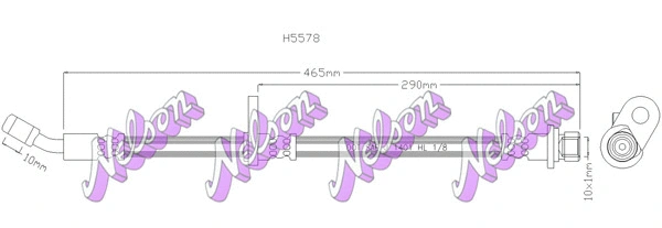 Brake Hose (H5578)