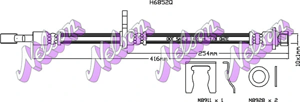 Brake Hose (H6852Q)