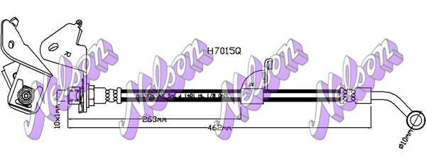 Brake Hose (H7015Q)