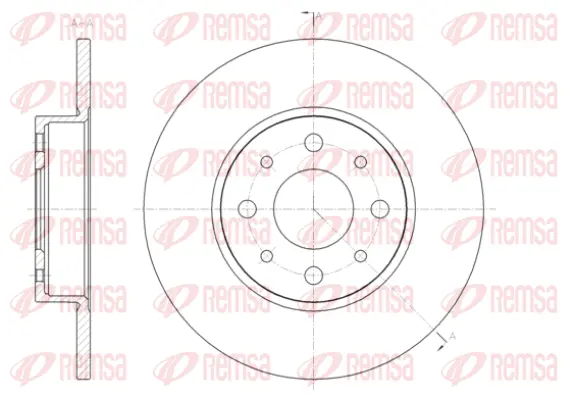 Brake Disc (61390 00)