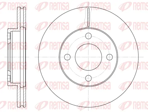 Brake Disc (6185 10)