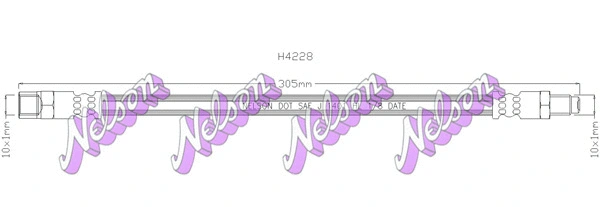 Brake Hose (H4228)