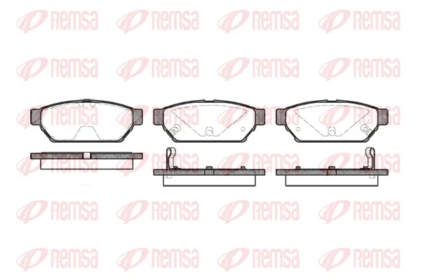 Brake Pad Set, disc brake (0440 02)