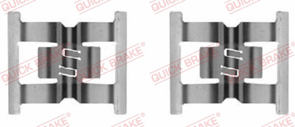 Accessory Kit, disc brake pad (109-0031)