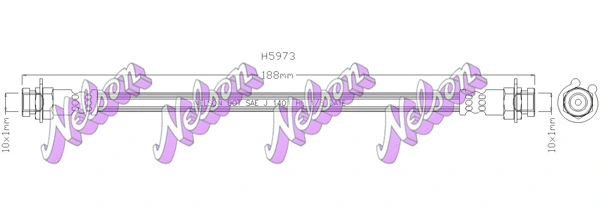 Brake Hose (H5973)
