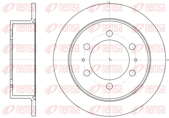 Brake Disc (6784 00)