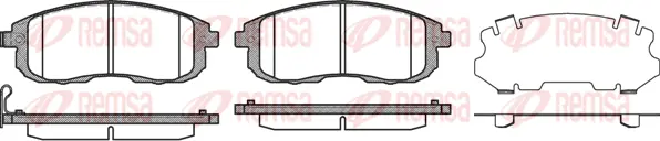 Brake Pad Set, disc brake (0293 11)
