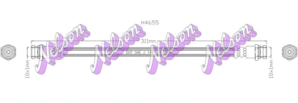 Brake Hose (H4655)