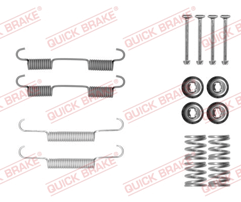 Accessory Kit, parking brake shoes (105-0896)