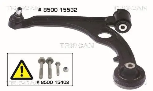 Control/Trailing Arm, wheel suspension (8500 15532)