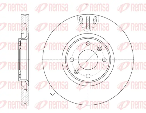 Brake Disc (6657 10)