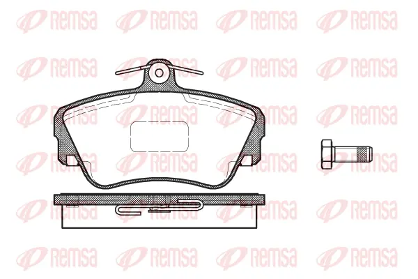 Brake Pad Set, disc brake (0309 10)