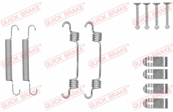 Accessory Kit, parking brake shoes (105-0044)