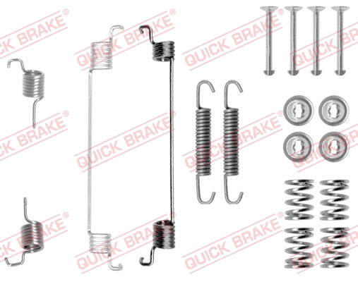 Accessory Kit, brake shoes (105-0672)