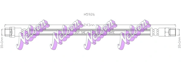 Brake Hose (H5926)