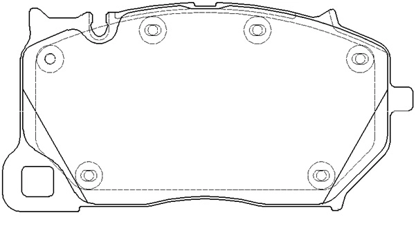 Brake Pad Set, disc brake (1743 00)