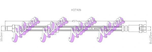 Brake Hose (H3741)