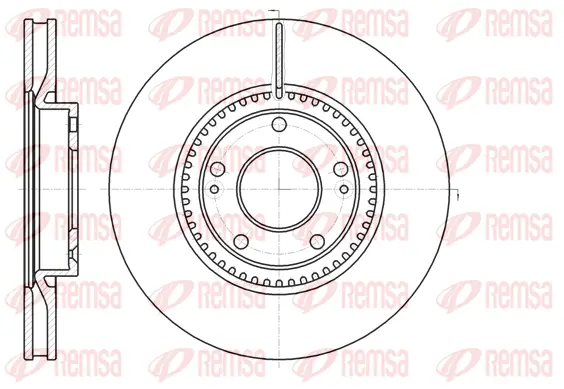 Brake Disc (61217 10)