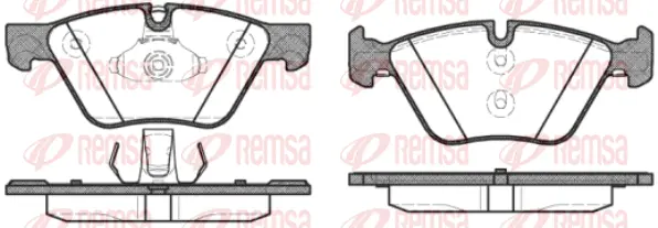 Brake Pad Set, disc brake (1052 30)