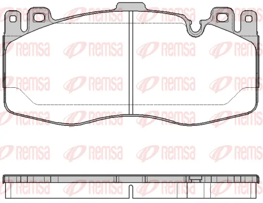 Brake Pad Set, disc brake (1742 00)