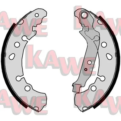 Brake Shoe Set (09320)