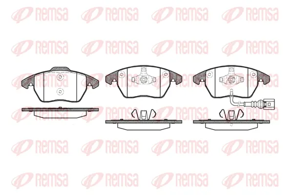 Brake Pad Set, disc brake (1030 01)