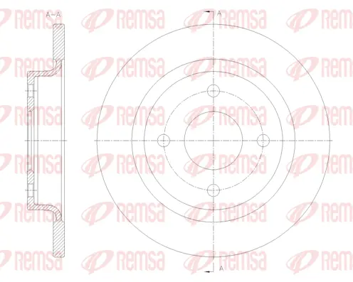 Brake Disc (61777 00)