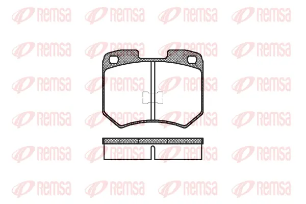 Brake Pad Set, disc brake (0019 00)