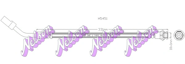 Brake Hose (H5451)