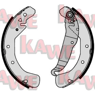 Brake Shoe Set (07200)