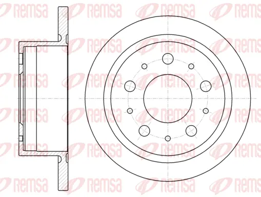 Brake Disc (61057 00)