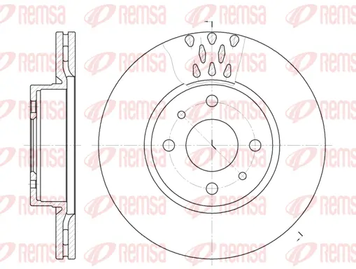 Brake Disc (6186 10)