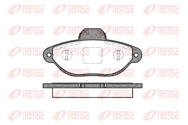 Brake Pad Set, disc brake (0414 20)