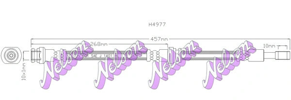 Brake Hose (H4977)