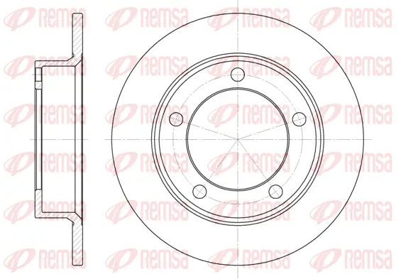 Brake Disc (6257 00)