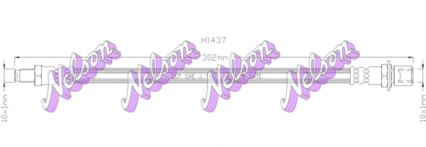 Brake Hose (H1437)