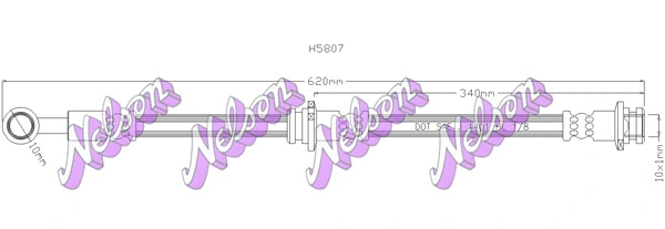 Brake Hose (H5807)