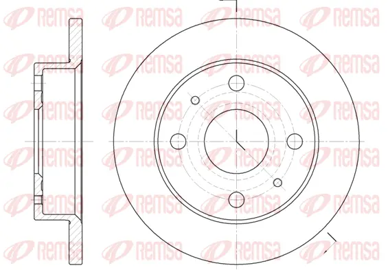 Brake Disc (6830 00)