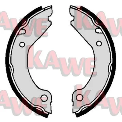 Brake Shoe Set, parking brake (04280)