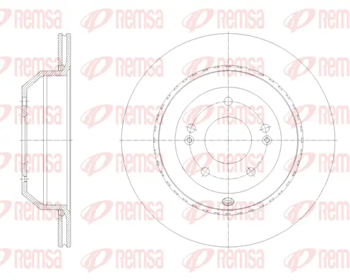 Brake Disc (62123 10)