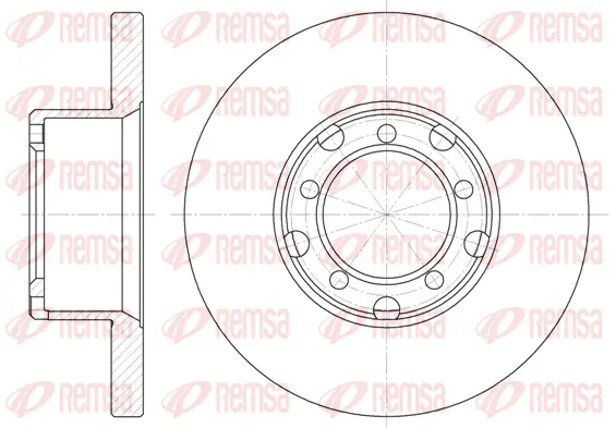 Brake Disc (6296 00)