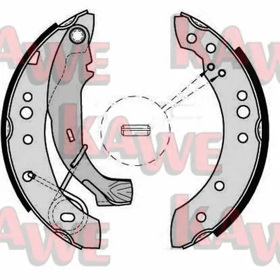 Brake Shoe Set (08150)