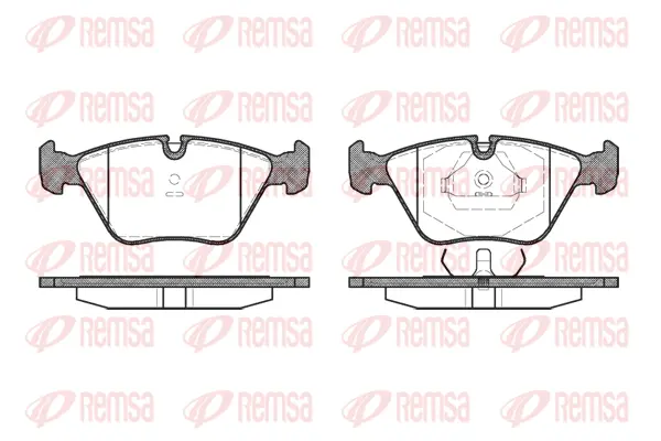 Brake Pad Set, disc brake (0270 40)