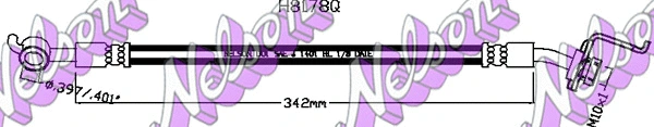 Brake Hose (H8178Q)