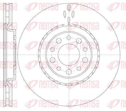Brake Disc (6965 10)