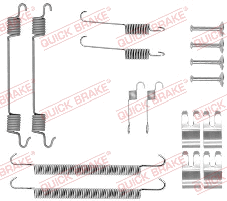Accessory Kit, brake shoes (105-0029)