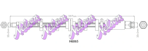 Brake Hose (H6065)
